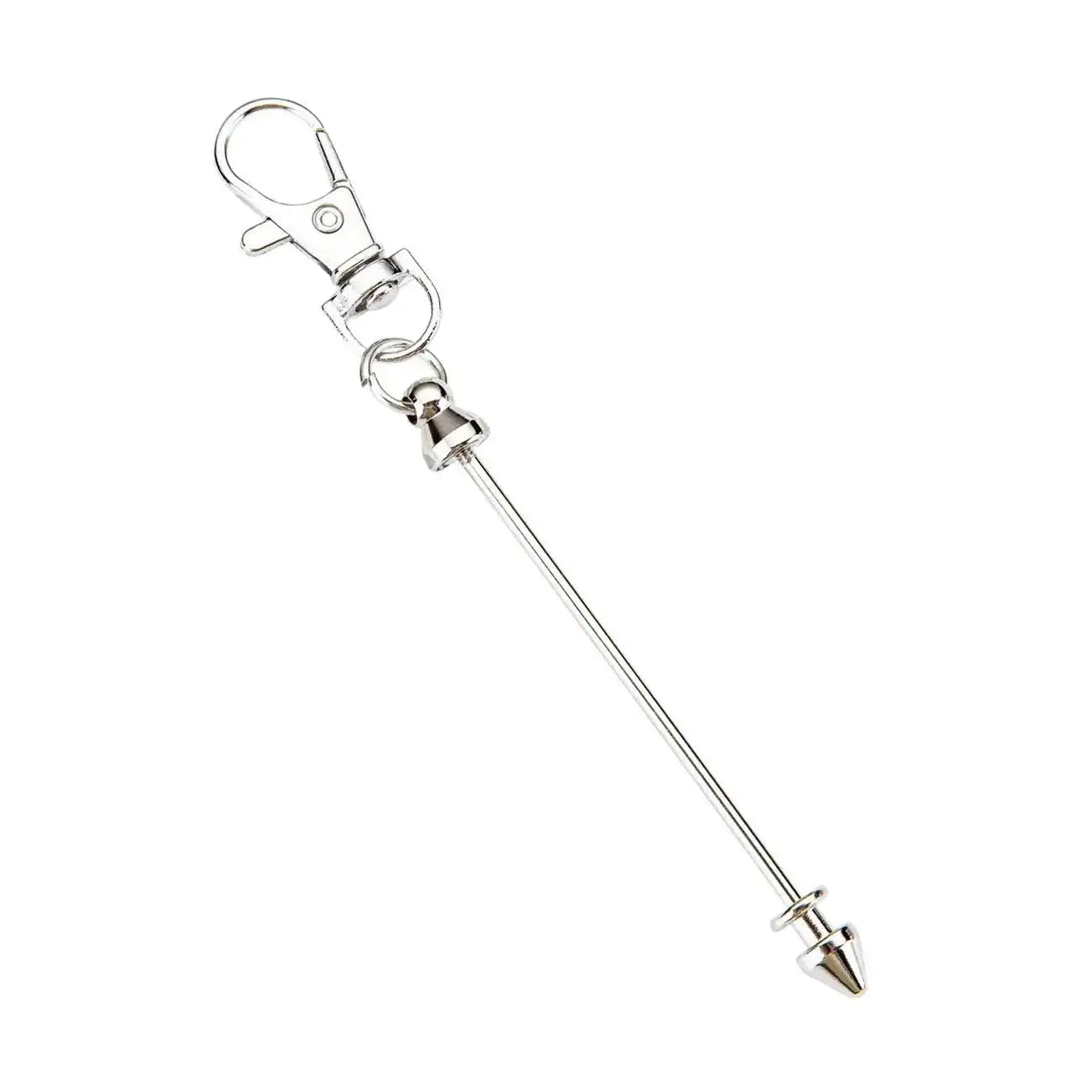 FS101612-About 12cm Beadable Bar With Bullet Head Lobster clips -Zoe DIY Wholesale