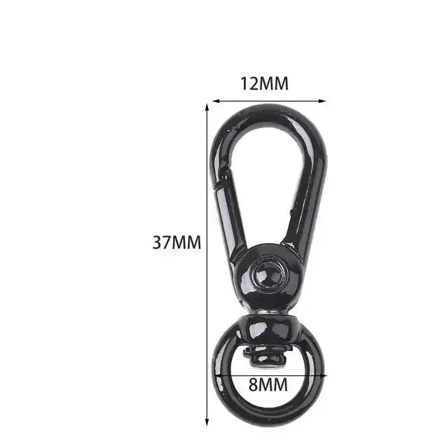 FS10176-Approximately 37×13×8mm Random Mixed Color Keychain -Zoe DIY Wholesale