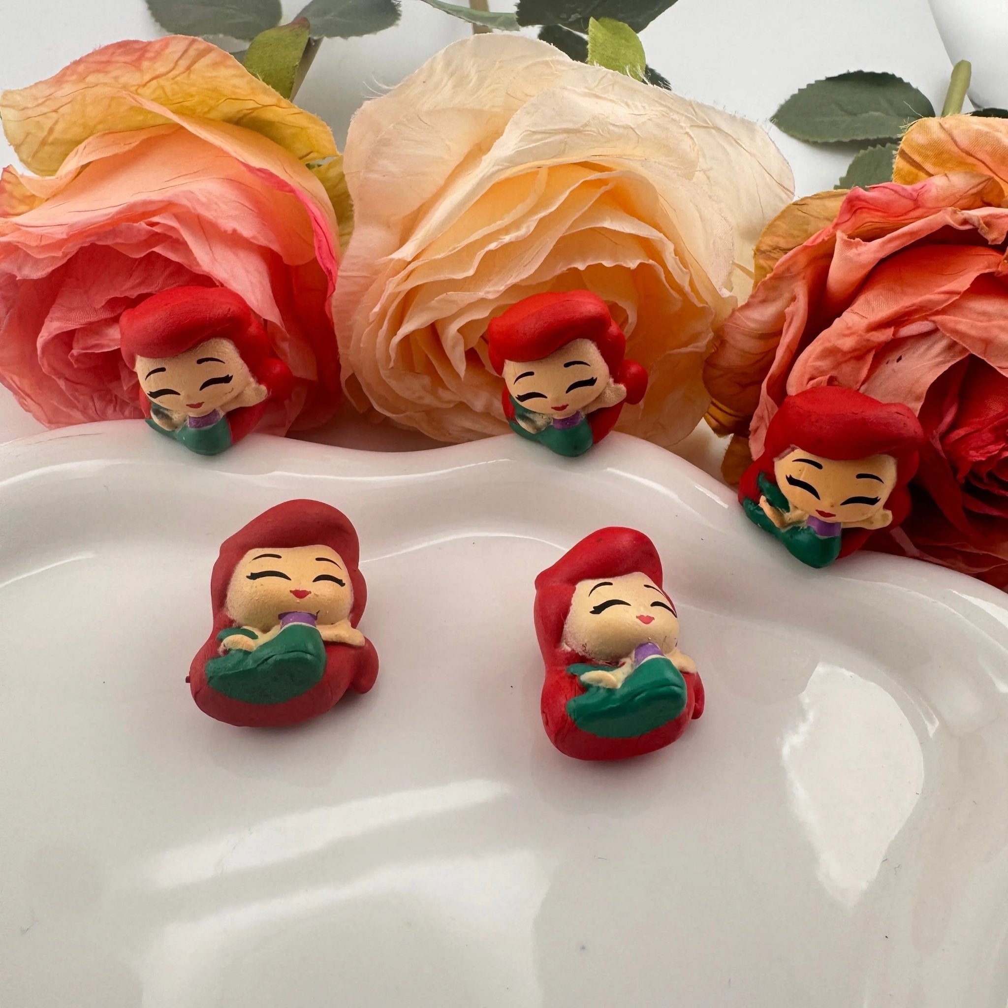 FS101768-Ariel Mermaid Pen Topper -Zoe DIY Wholesale