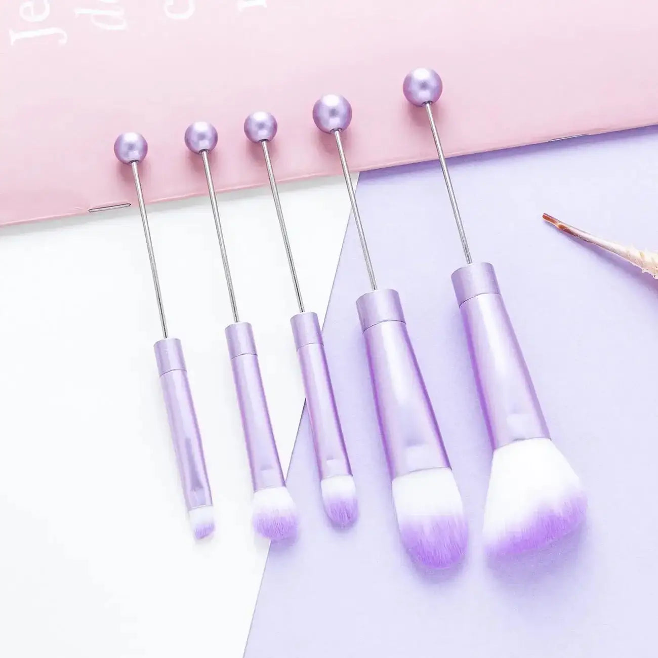 FS101795-Beadable Makeup Brushes -Zoe DIY Wholesale