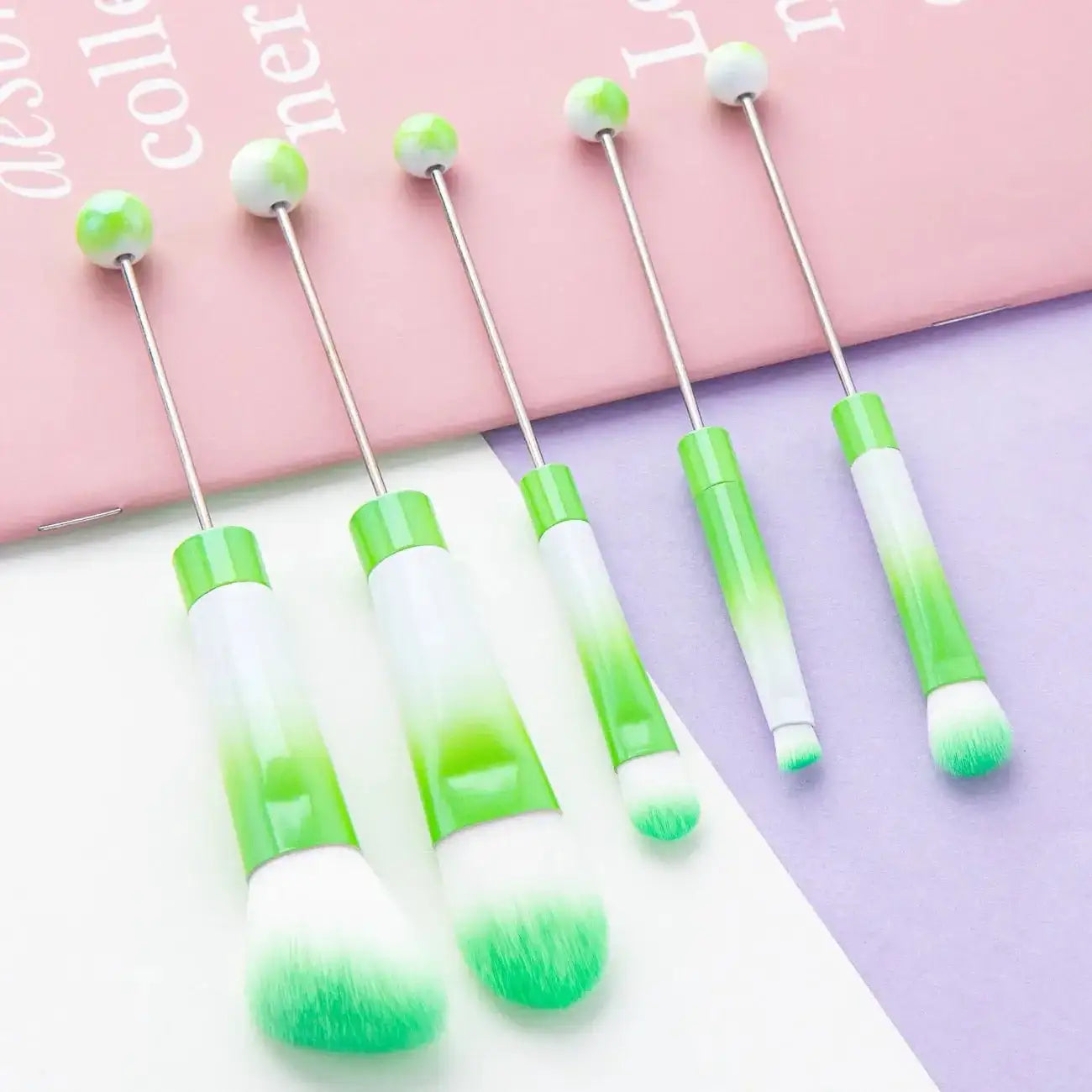 FS101795-Beadable Makeup Brushes -Zoe DIY Wholesale