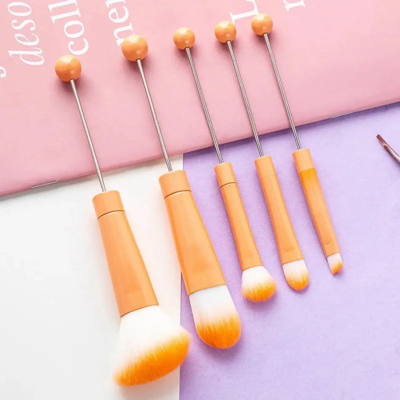 FS101795-Beadable Makeup Brushes -Zoe DIY Wholesale