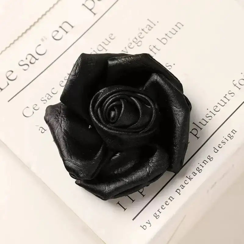 FS10180-7.5cm Fabric Rose -Zoe DIY Wholesale
