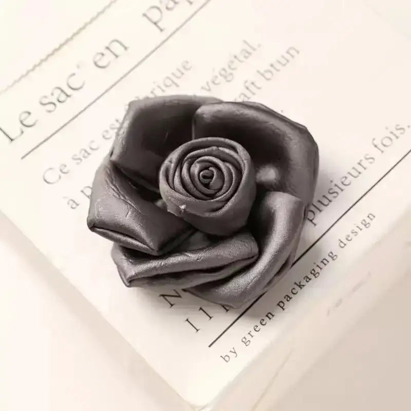 FS10180-7.5cm Fabric Rose -Zoe DIY Wholesale
