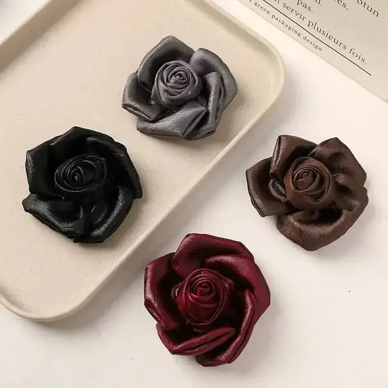 FS10180-7.5cm Fabric Rose -Zoe DIY Wholesale