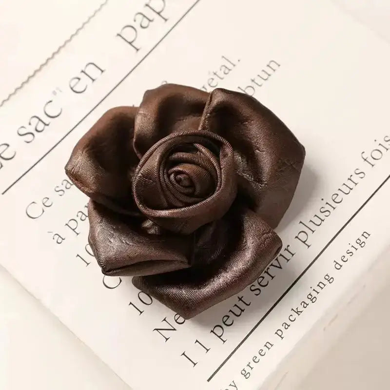 FS10180-7.5cm Fabric Rose -Zoe DIY Wholesale