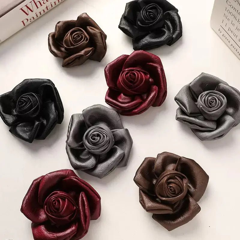 FS10180-7.5cm Fabric Rose -Zoe DIY Wholesale