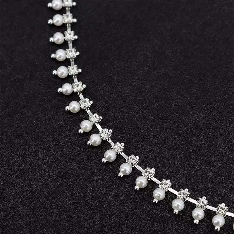 FS10195-4mm Pearl Claw Chain -Zoe DIY Wholesale