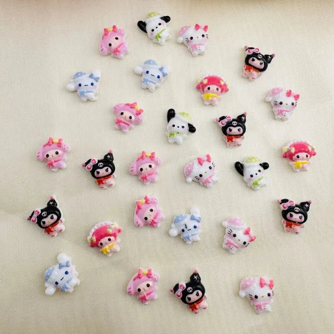 FS10196-Sanrio Mixed Style Nail Stickers -Zoe DIY Wholesale