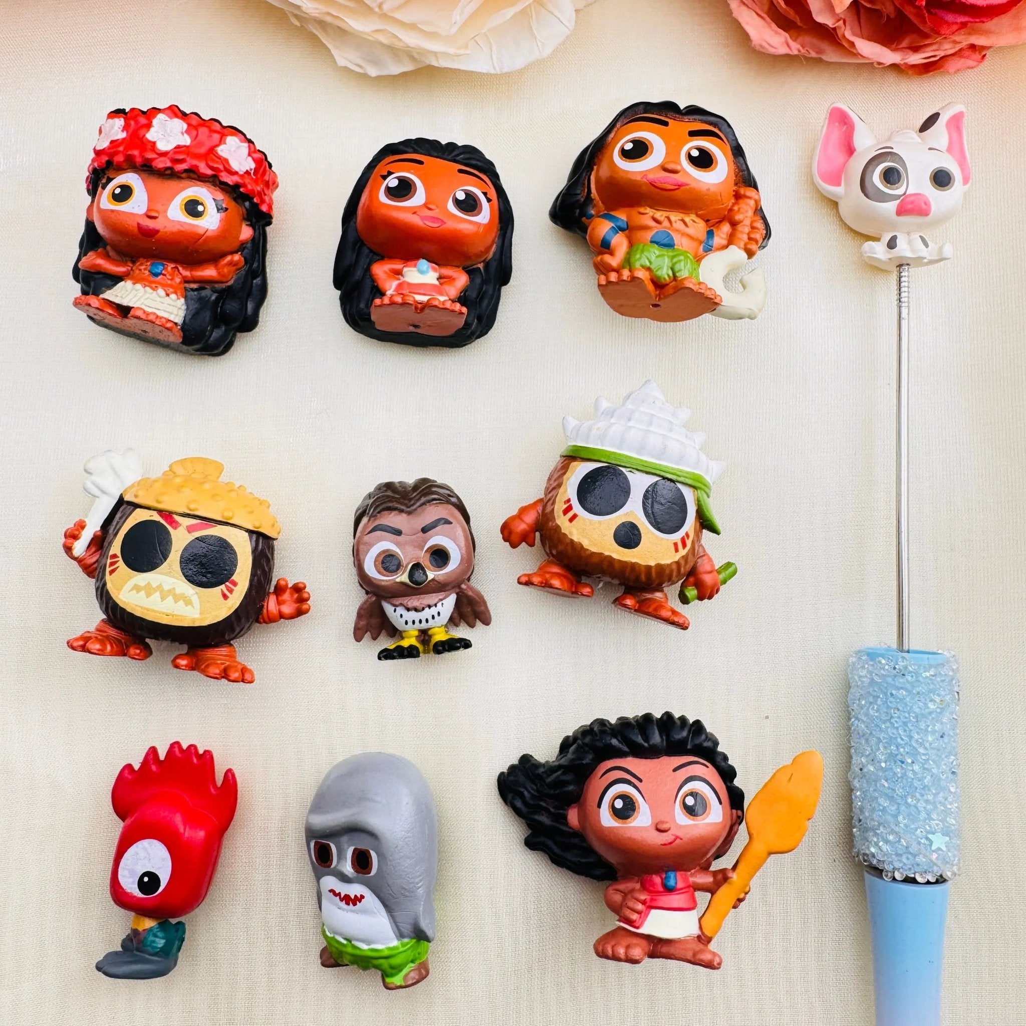 FS10213-Primitive Man Anime Pen Topper -Zoe DIY Wholesale