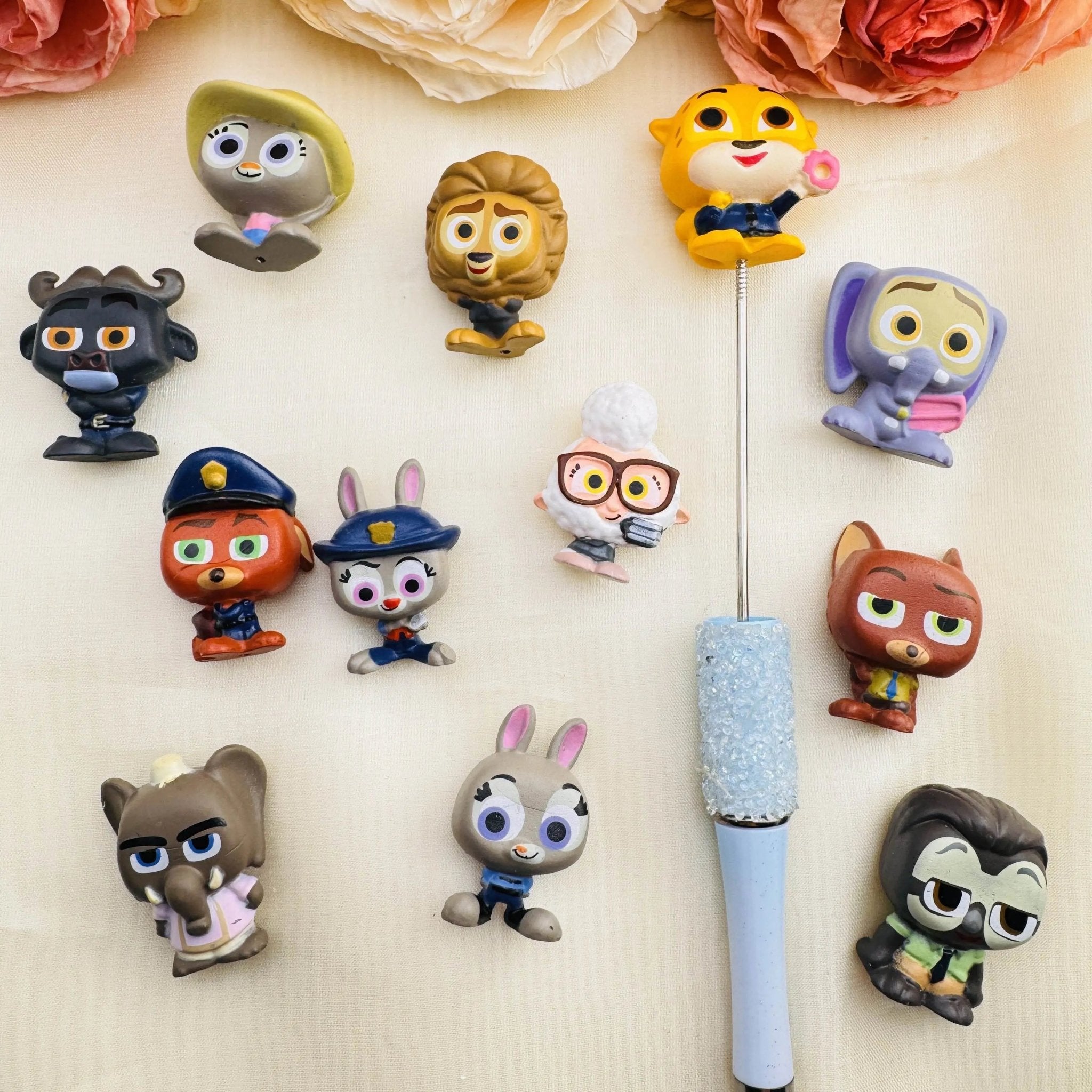 FS10215-Mixed Zootopia Pen Topper -Zoe DIY Wholesale