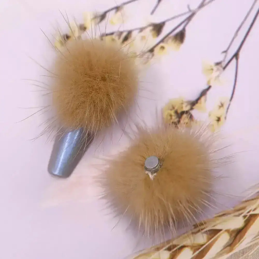 FS10230-Random Mixed PomPom Nail Charms -Zoe DIY Wholesale