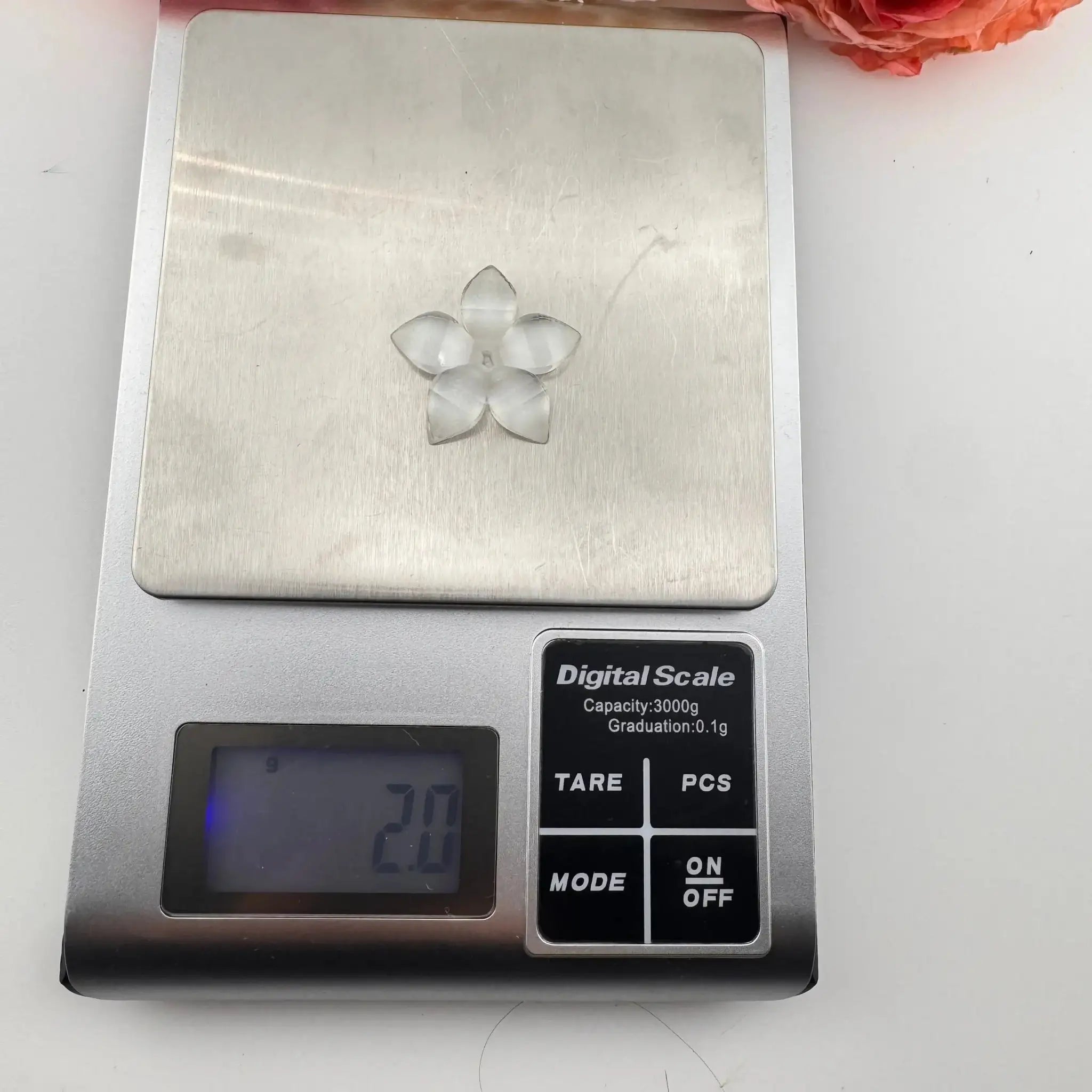 FS102310-About 25mm Resin Flower Patch -Zoe DIY Wholesale