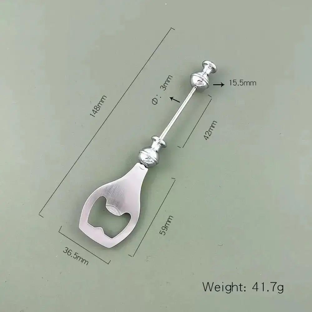 FS102318-Beadable Bottle Opener -Zoe DIY Wholesale