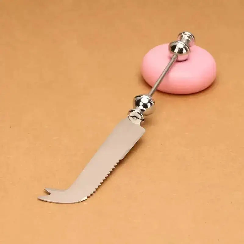 FS102321-Beadable Cheese Knife -Zoe DIY Wholesale