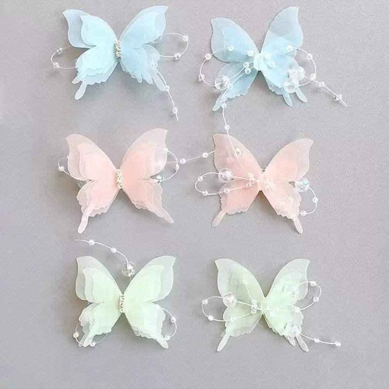 FS10236-Three Layers Butterfly With Diamond For Making Fancy Beads Or Other DIY Projects -Zoe DIY Wholesale