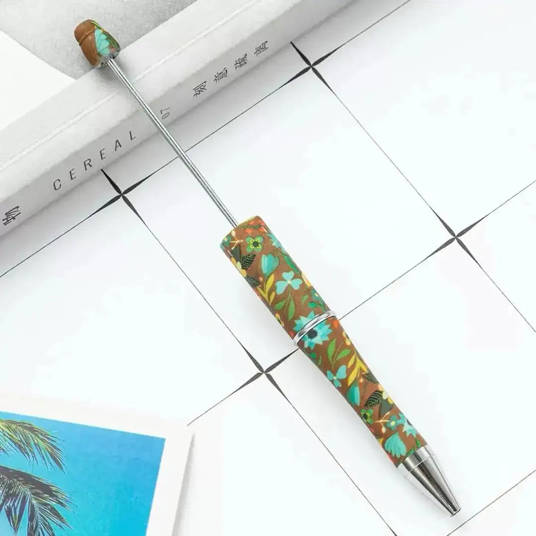FS102376-Printed Beadable Pens -Zoe DIY Wholesale