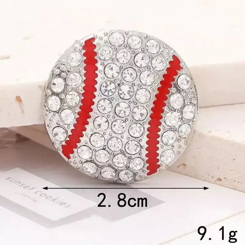 FS10334-Diamond-encrusted Alloy Patch -Zoe DIY Wholesale