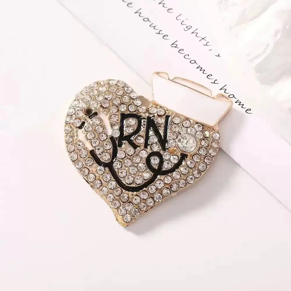 FS10370-3.5×3.5cm Diamond Heart Crown Alloy Patch For Making Fancy Beads -Zoe DIY Wholesale