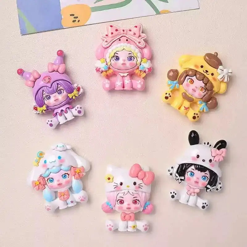 FS10404-About 20×30mm Mixed SP Resin Charms（No Hole） -Zoe DIY Wholesale