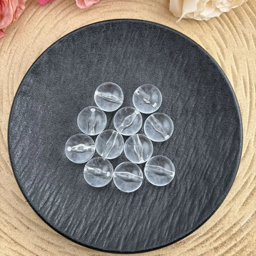 FS10429-20MM Clear Round Beads -Zoe DIY Wholesale