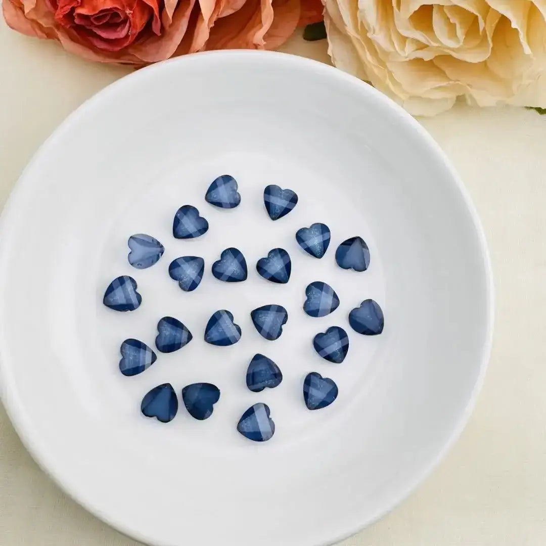 FS10526-8mm Heart Petal Charms -Zoe DIY Wholesale