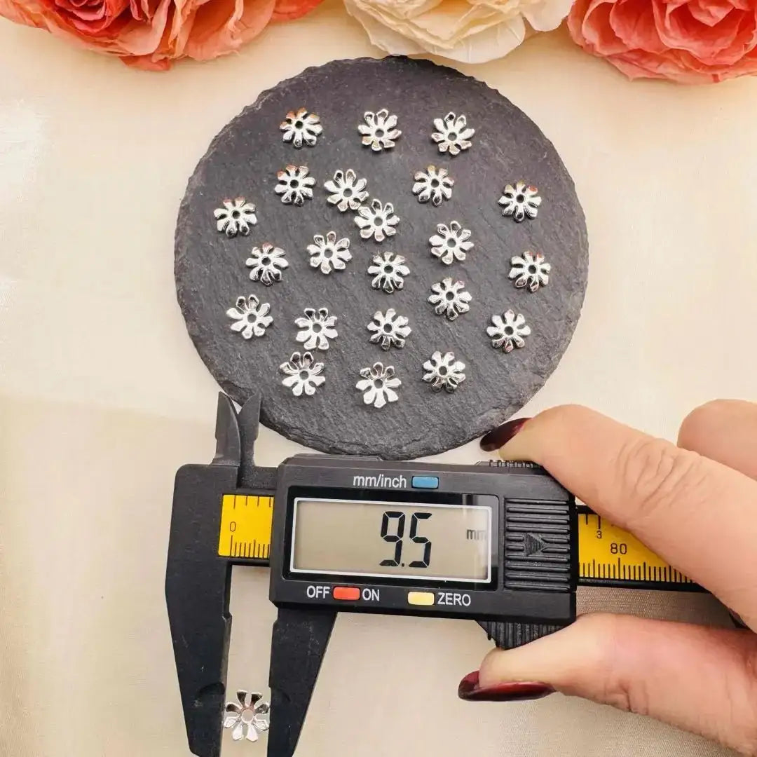 FS10536-12mm Flower Metal Spacer -Zoe DIY Wholesale