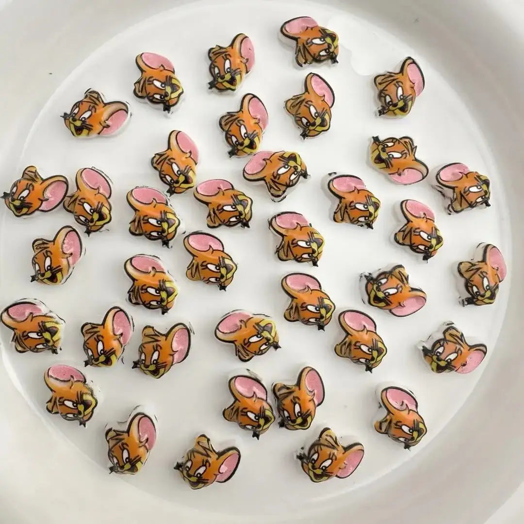 FS10650-11×12mm Mouse Nail Charms -Zoe DIY Wholesale