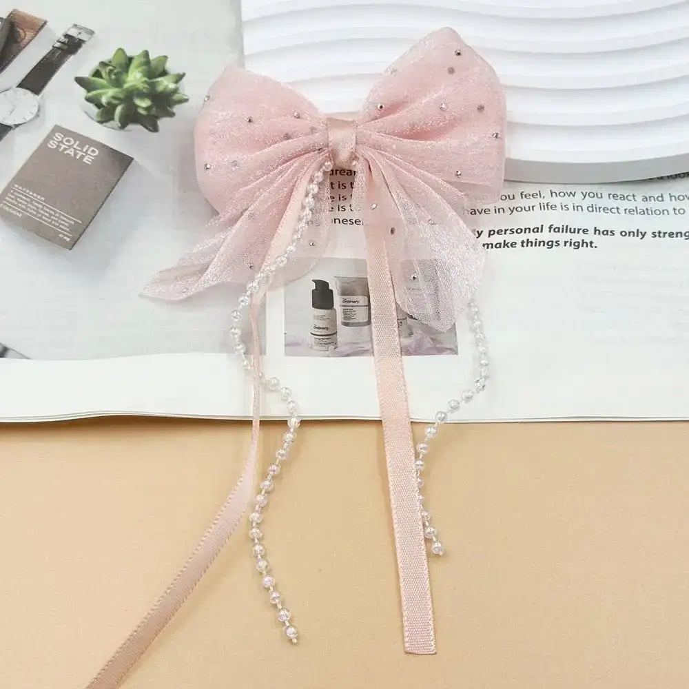 FS10686-Fabric Bow For Making Fancy Beads -Zoe DIY Wholesale