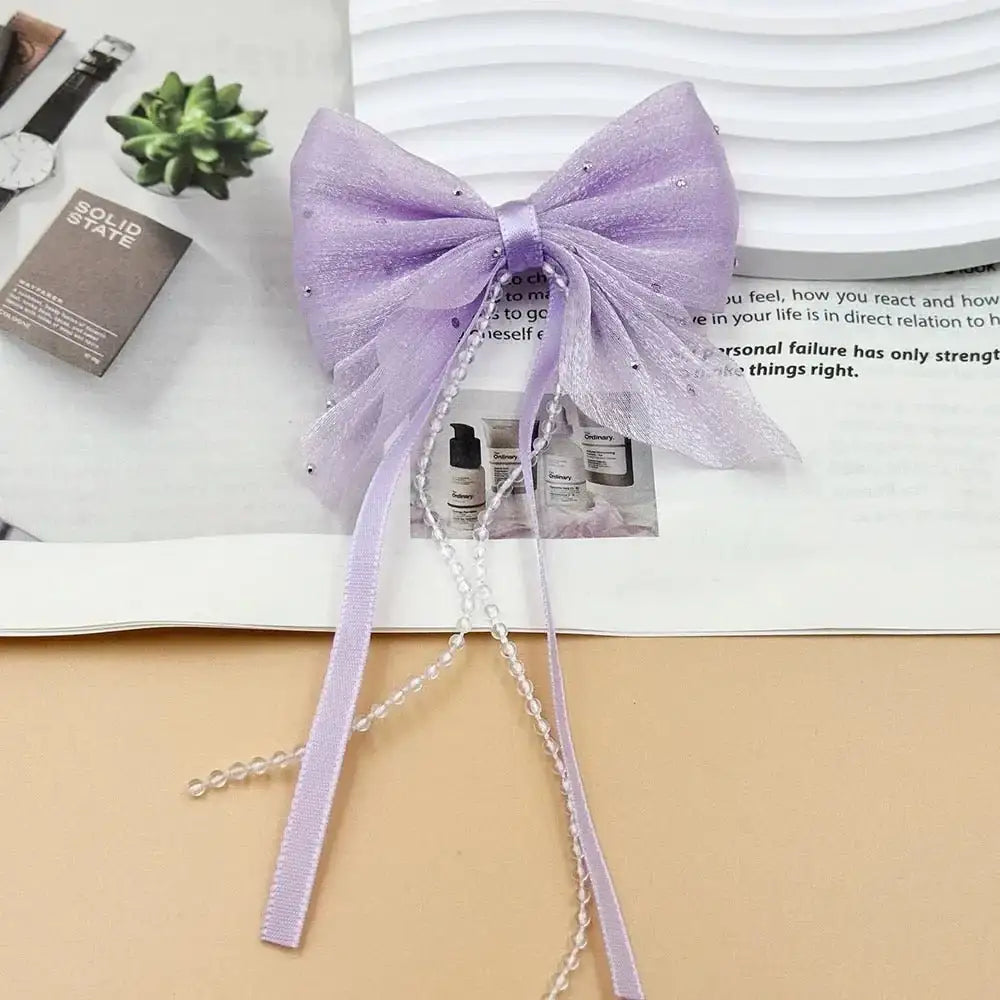 FS10686-Fabric Bow For Making Fancy Beads -Zoe DIY Wholesale