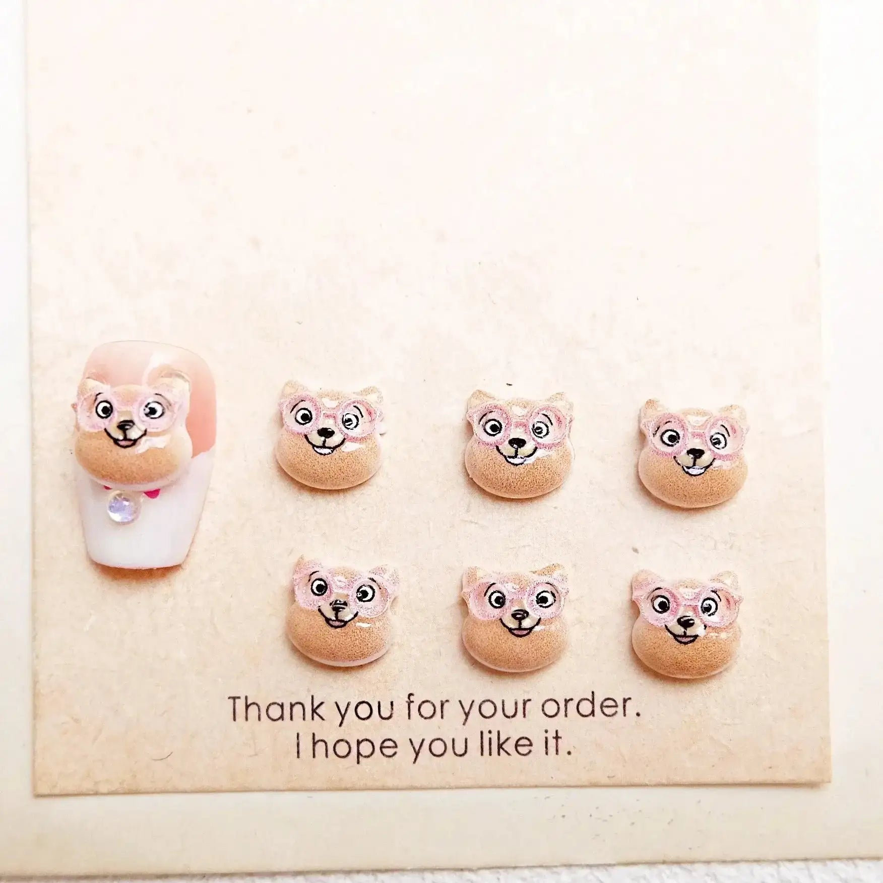 FS10702-Mixed Zootopia Nail Charms -Zoe DIY Wholesale