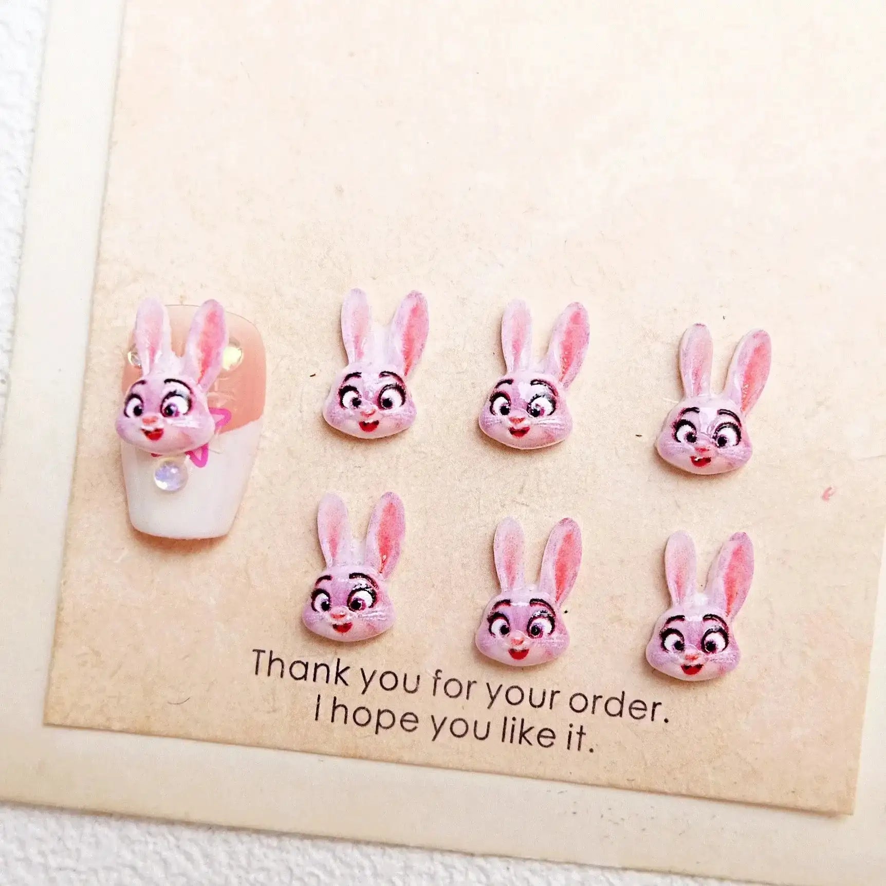 FS10702-Mixed Zootopia Nail Charms -Zoe DIY Wholesale