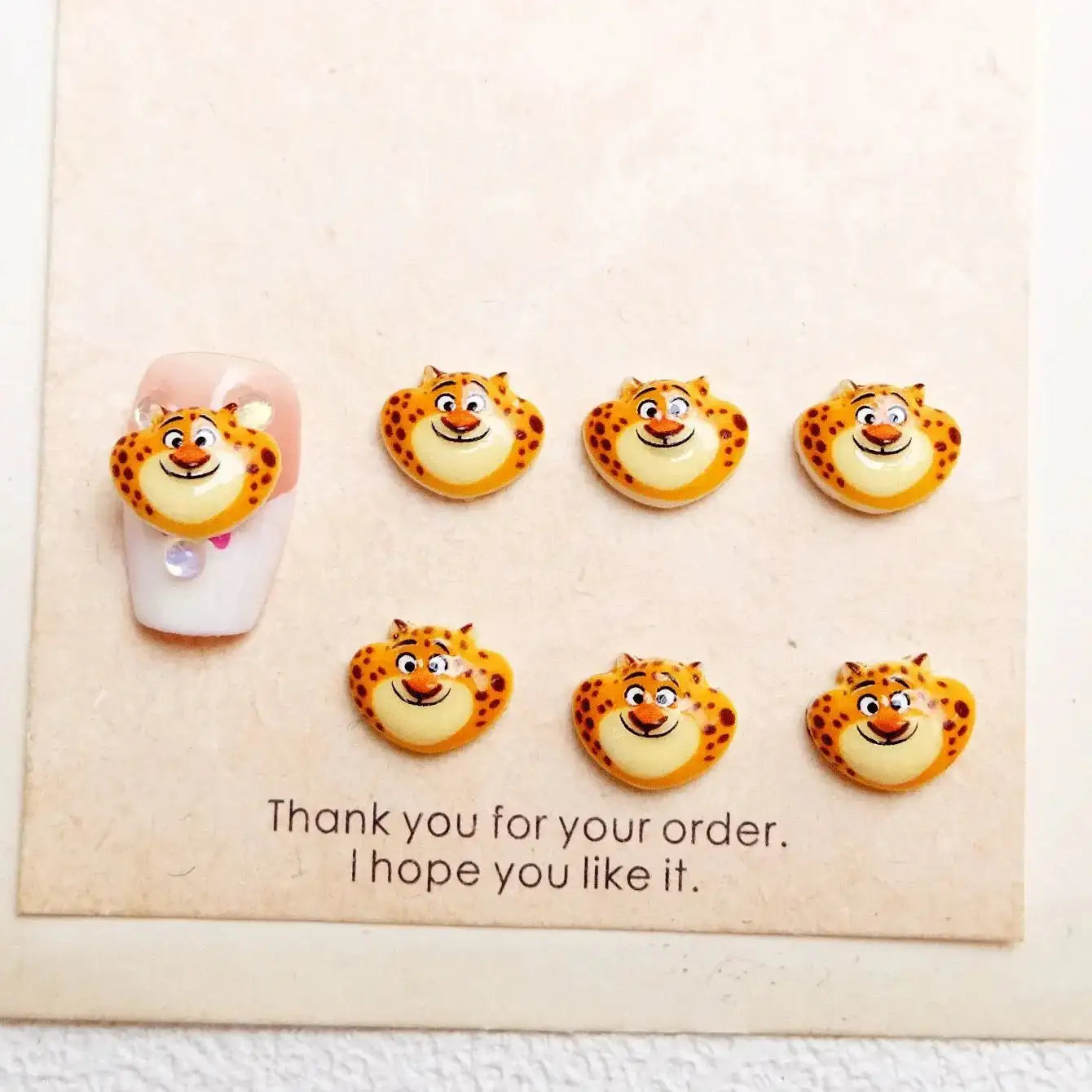 FS10702-Mixed Zootopia Nail Charms -Zoe DIY Wholesale