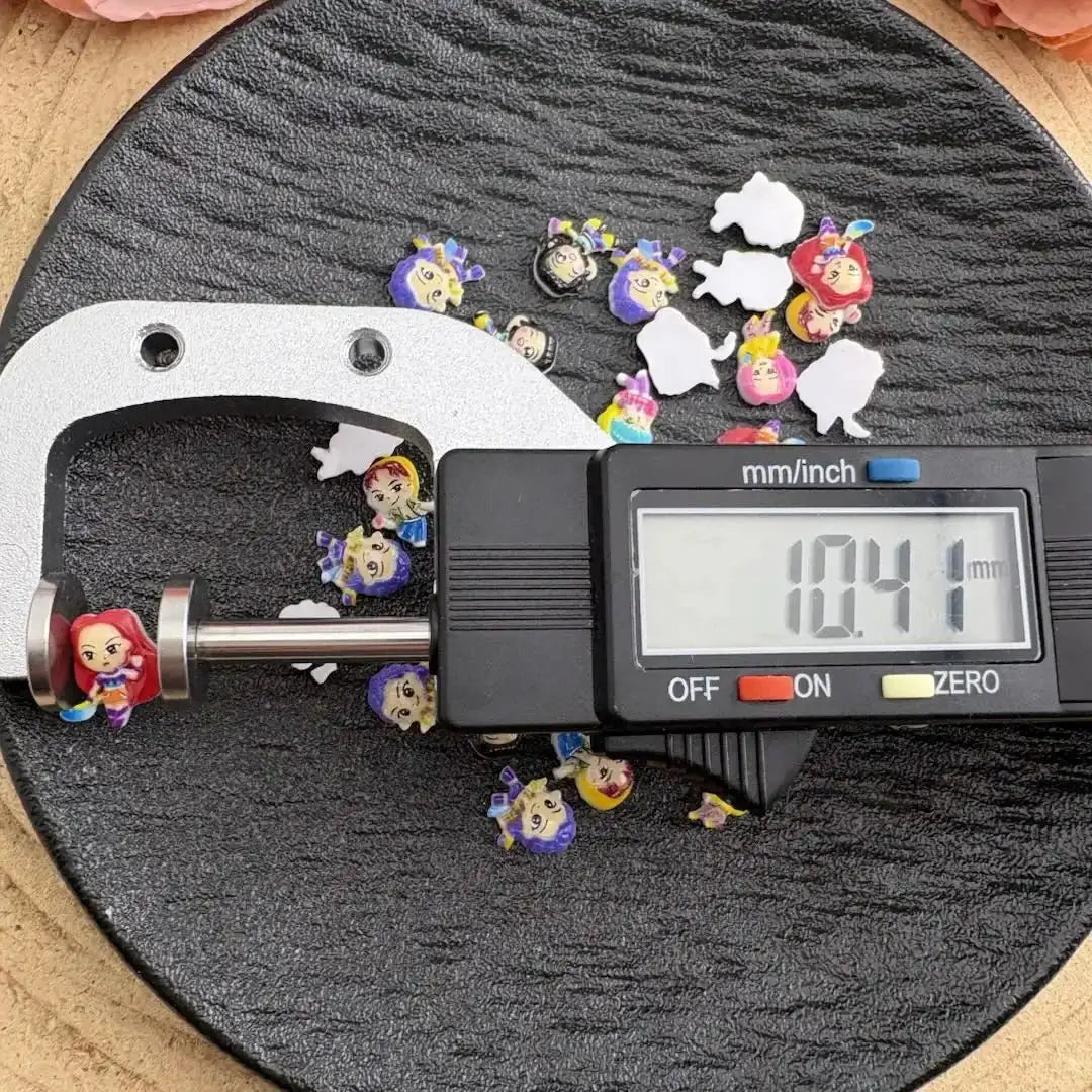FS10777-10MM K-pop Nali Charms -Zoe DIY Wholesale