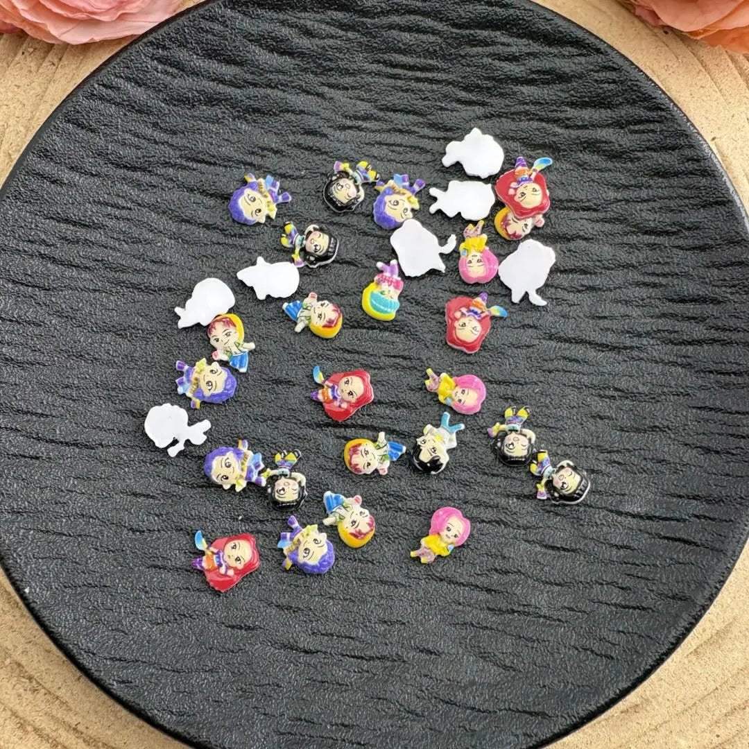 FS10777-10MM K-pop Nali Charms -Zoe DIY Wholesale