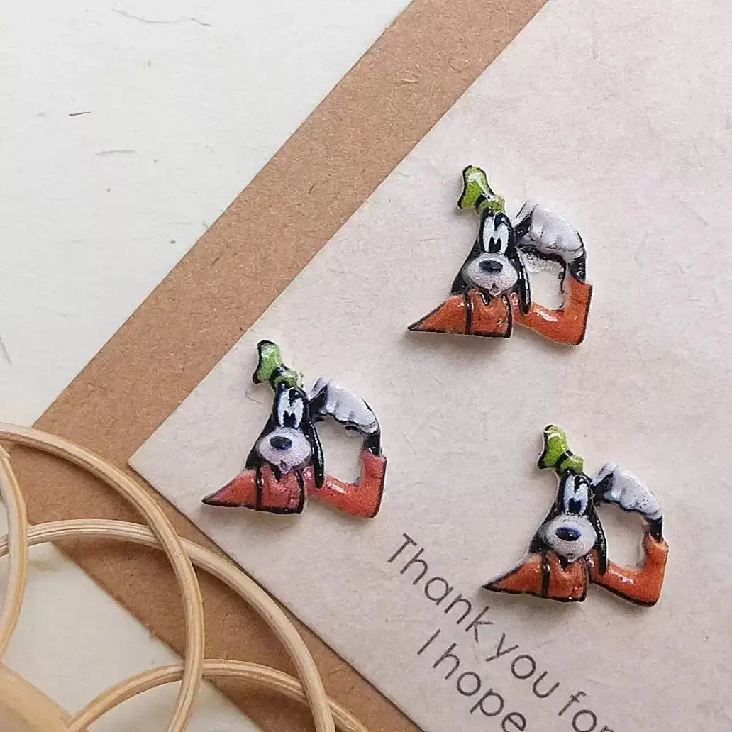 FS10780-12MM Mickey & Friends Resin Nail Charms -Zoe DIY Wholesale