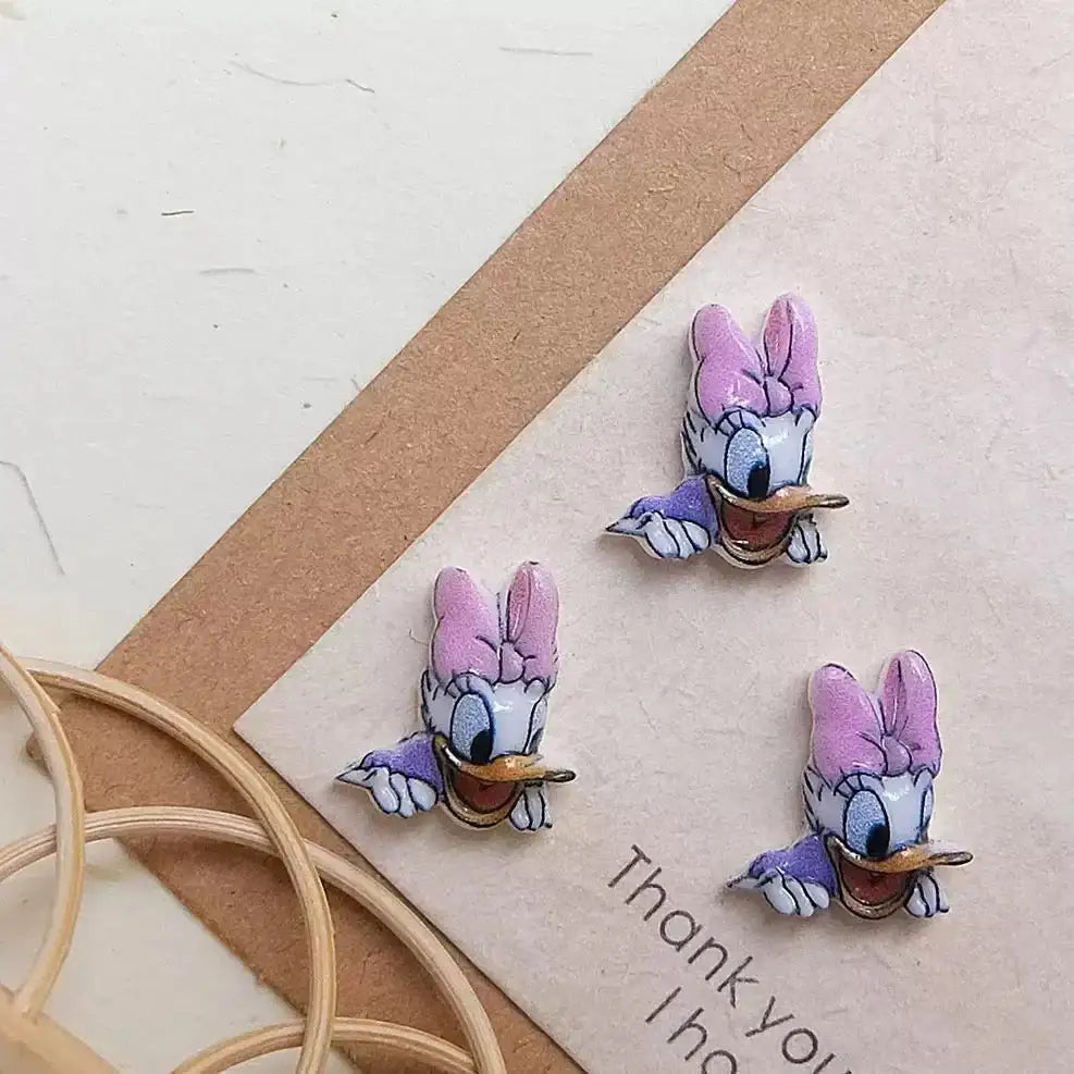 FS10780-12MM Mickey & Friends Resin Nail Charms -Zoe DIY Wholesale