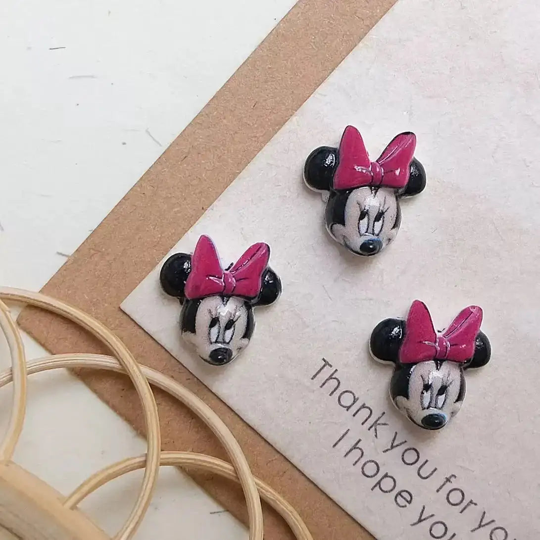 FS10780-12MM Mickey & Friends Resin Nail Charms -Zoe DIY Wholesale