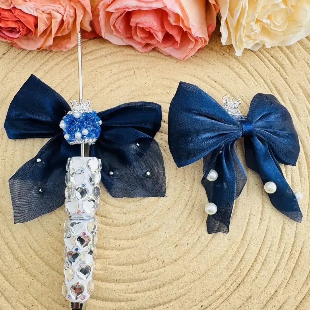 FS10817-Pearl Bow Sugar Beads -Zoe DIY Wholesale