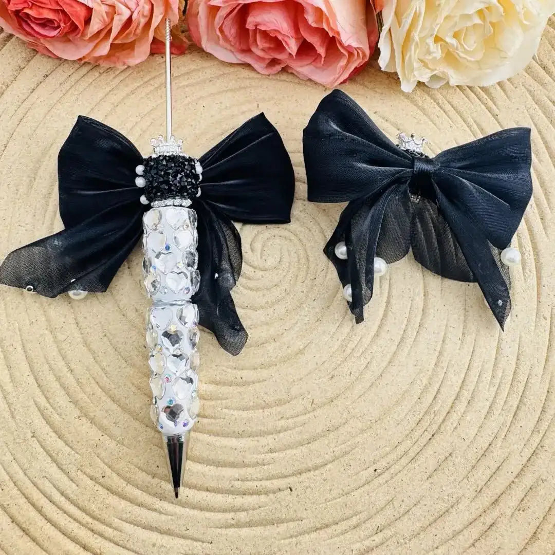 FS10817-Pearl Bow Sugar Beads -Zoe DIY Wholesale