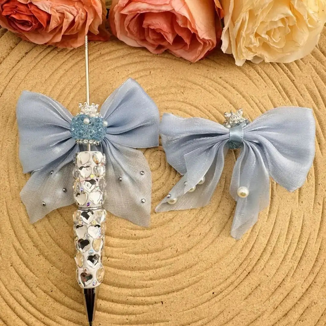 FS10817-Pearl Bow Sugar Beads -Zoe DIY Wholesale