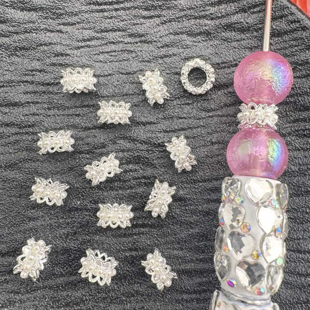 FS10834-About 6×10mm Pearl Spacer -Zoe DIY Wholesale