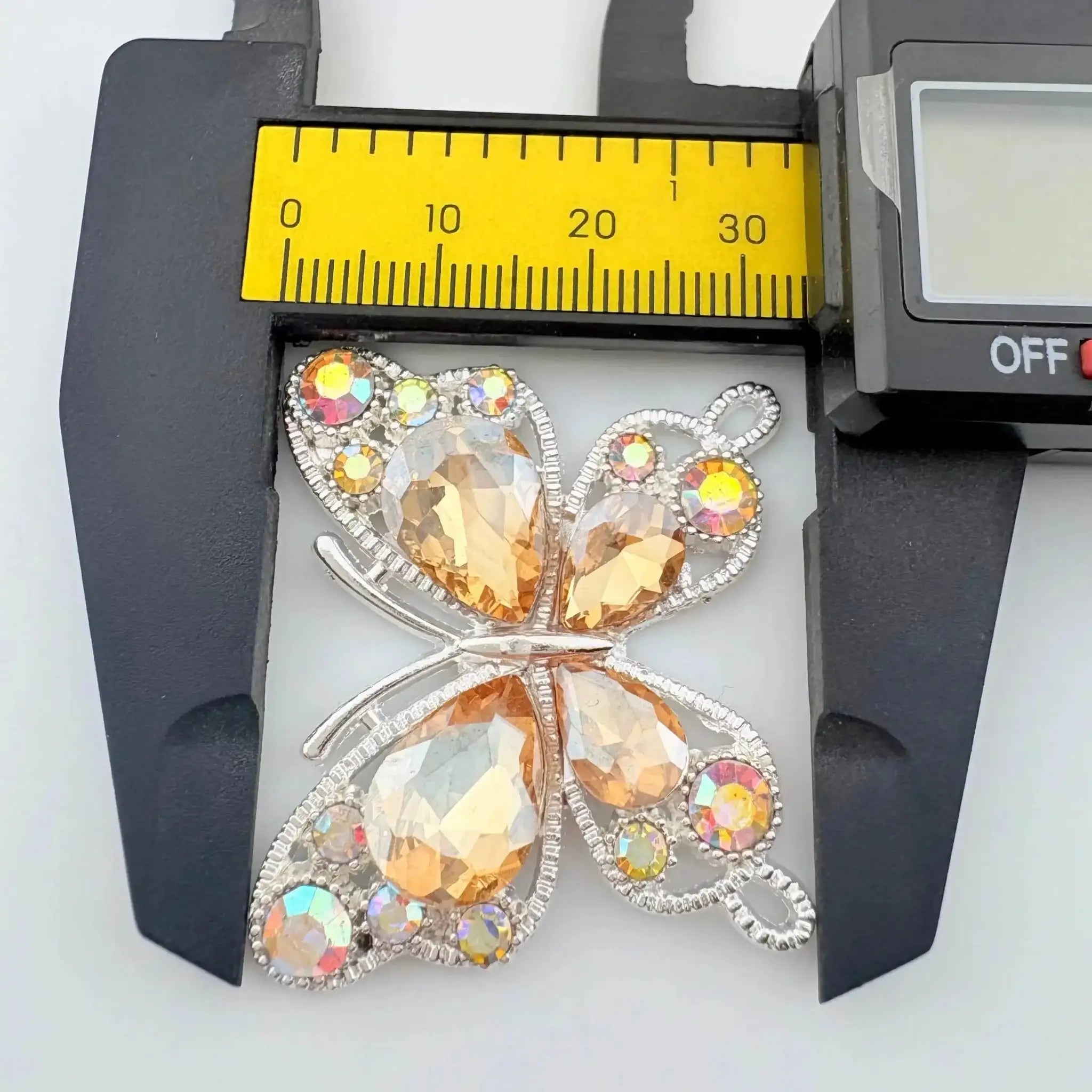 FS10984-34*39MM Butterfly Alloy Mental Charms -Zoe DIY Wholesale