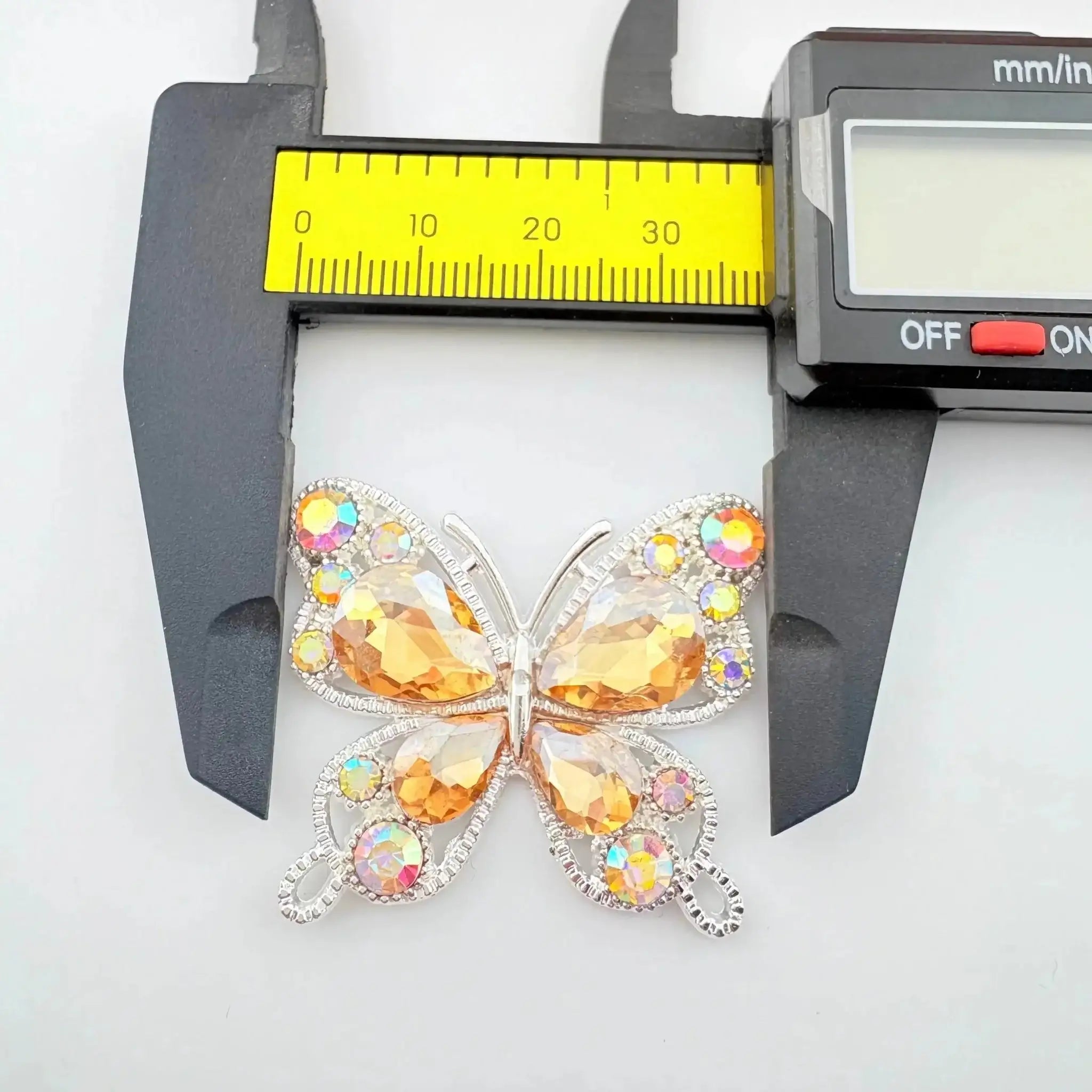 FS10984-34*39MM Butterfly Alloy Mental Charms -Zoe DIY Wholesale