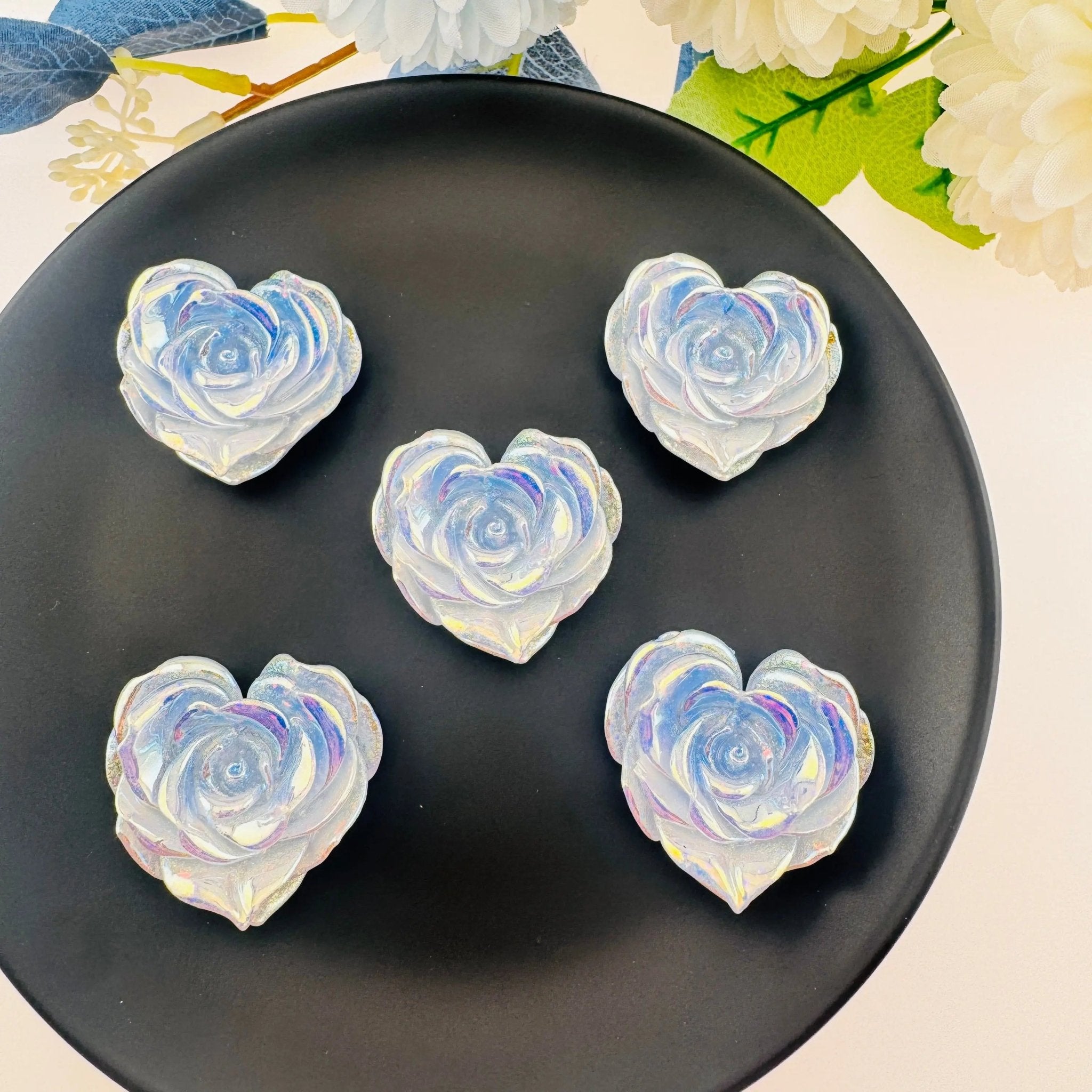 FS11122-About 38×35mm Heart Resin Patch -Zoe DIY Wholesale