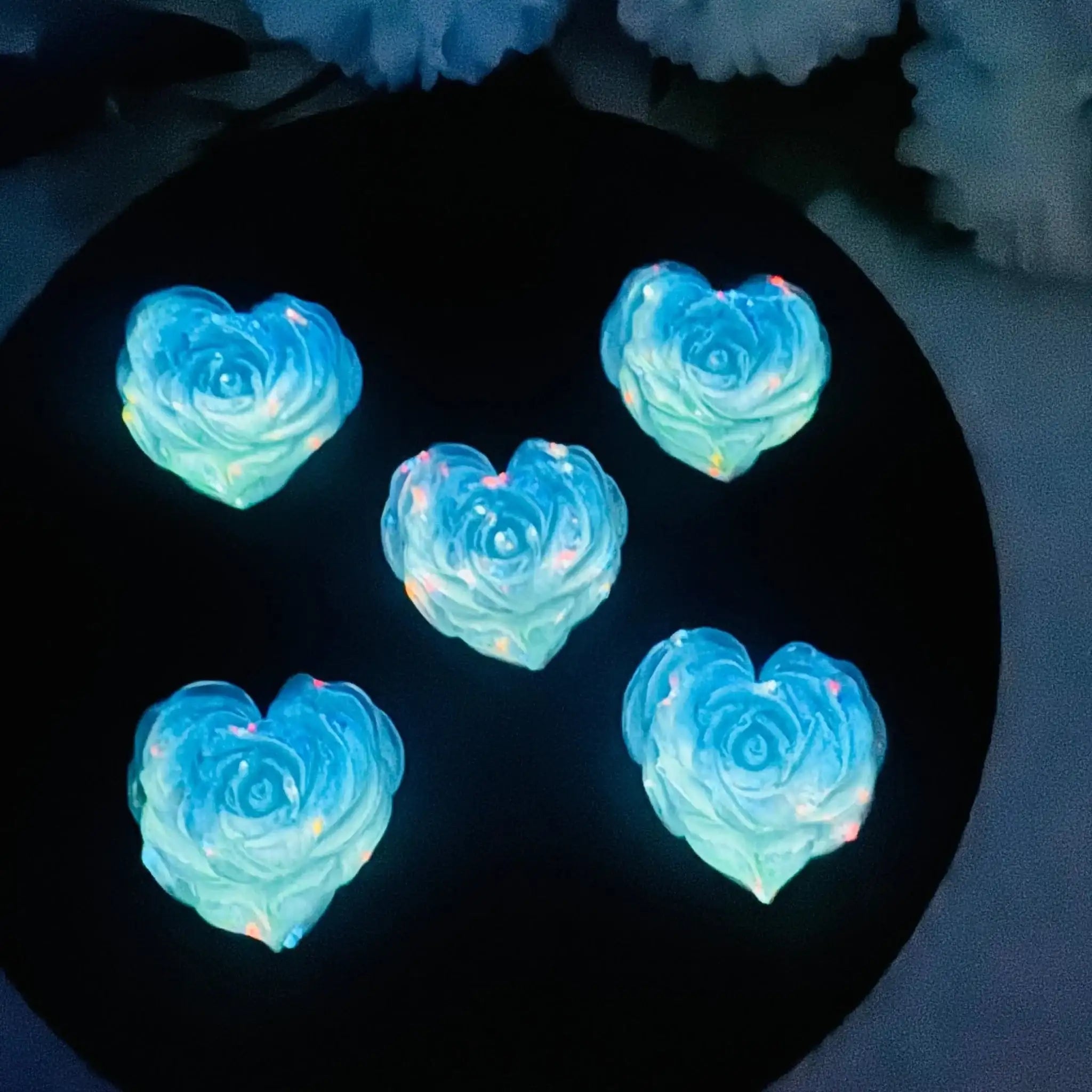 FS11122-About 38×35mm Heart Resin Patch -Zoe DIY Wholesale