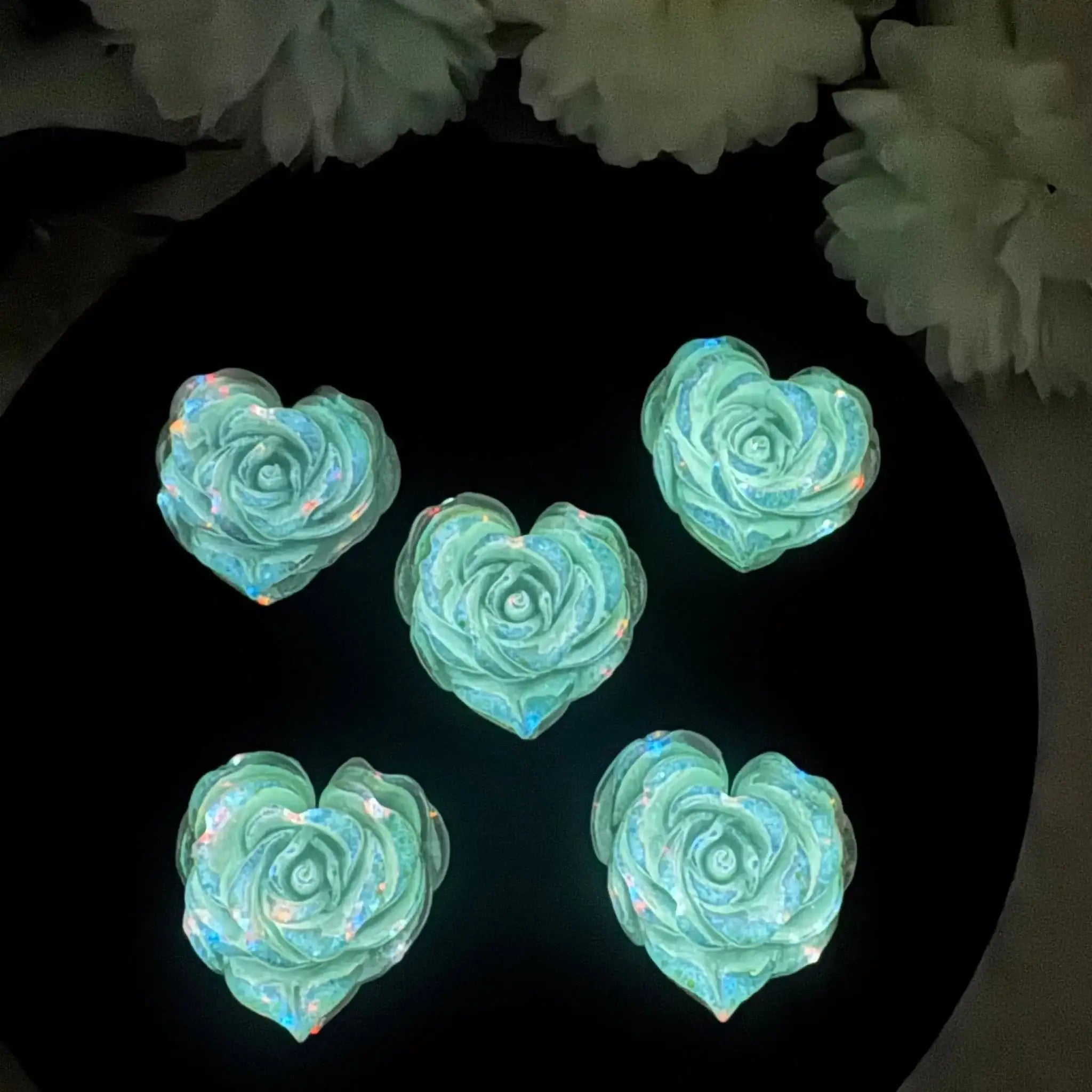 FS11122-About 38×35mm Heart Resin Patch -Zoe DIY Wholesale
