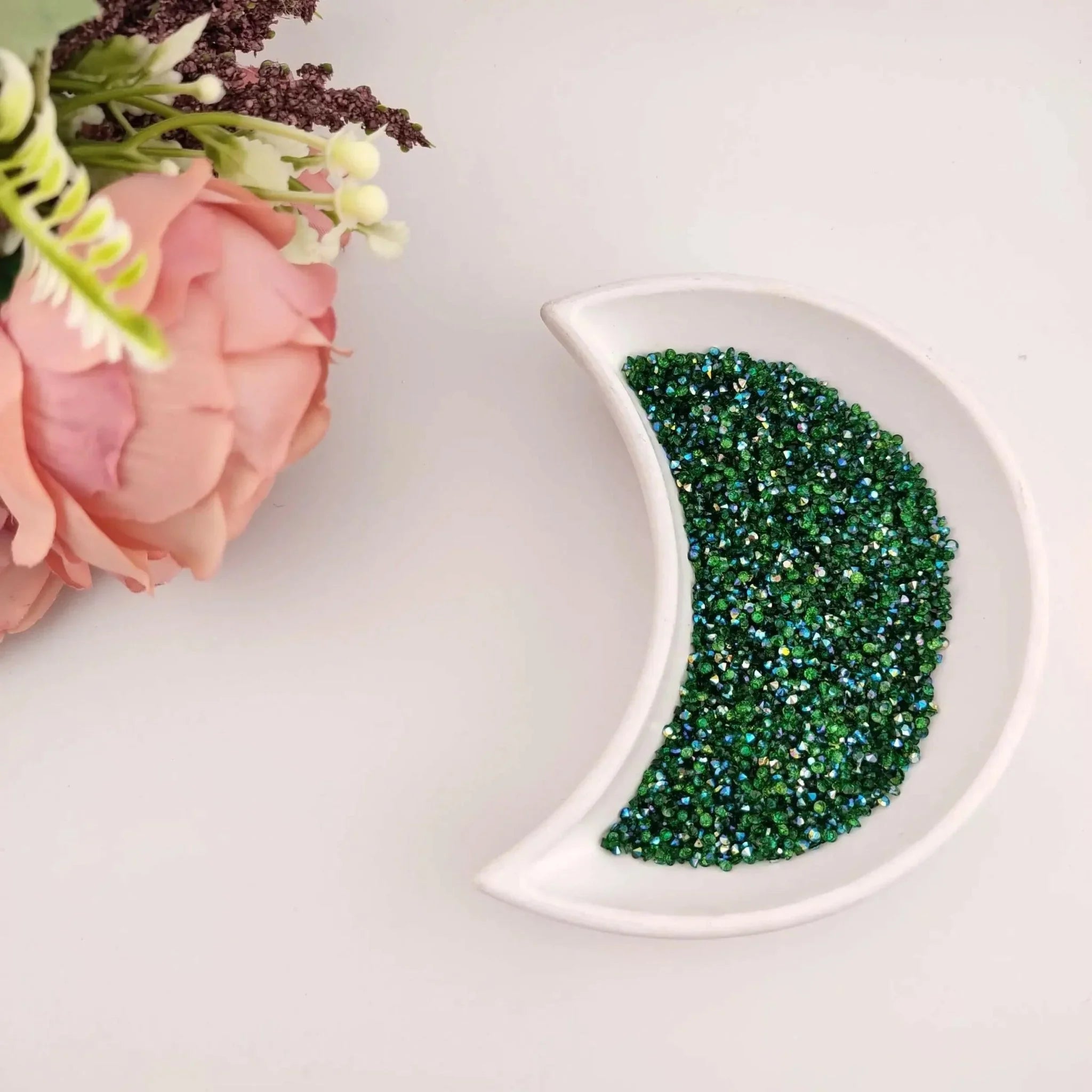 FS1115-2MM Crystal AB Sugar Diamonds For Making Sugar Beads Or Sugar Beadable Pens -Zoe DIY Wholesale