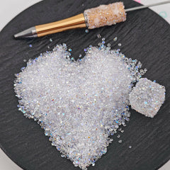 FS1115-2MM Crystal AB Sugar Diamonds For Making Sugar Beads Or Sugar Beadable Pens -Zoe DIY Wholesale