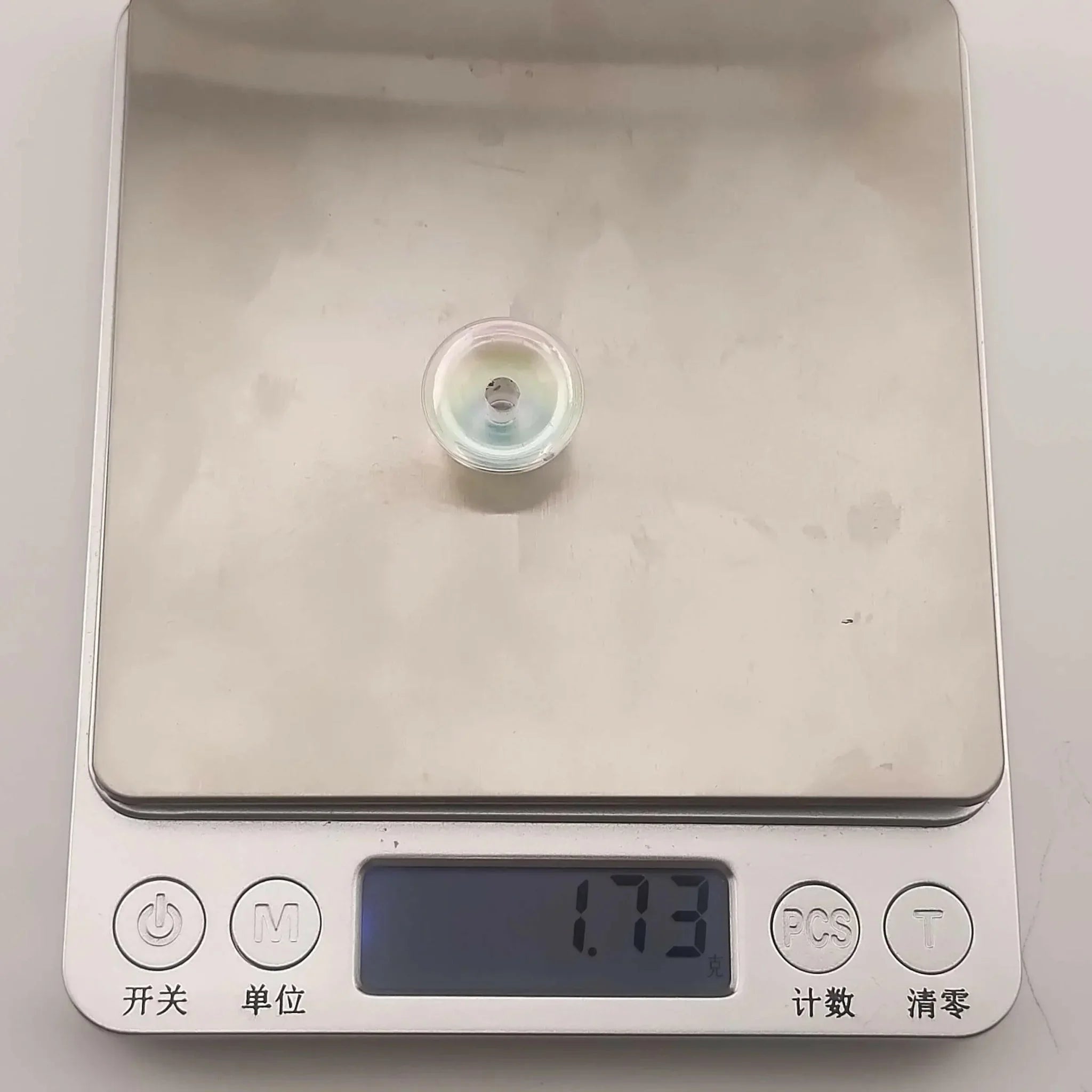 FS1182-18MM Transparent Semi-Round Acrylic Beads Fit For Beadable Pens -Zoe DIY Wholesale
